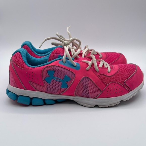 Under Armour Endure Womens Running Shoes Sneakers Pink Blue Size 10 - 1246506653 - Picture 1 of 7
